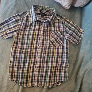 Kids Plaid Button-Up Shirt